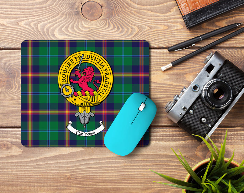 Young Clan Crest Mouse Pad