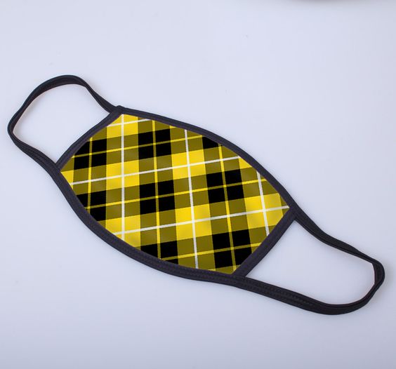 Barclay Tartan Printed Face Mask