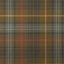 Heavyweight Tartan Material 16oz Wool 'Strome'