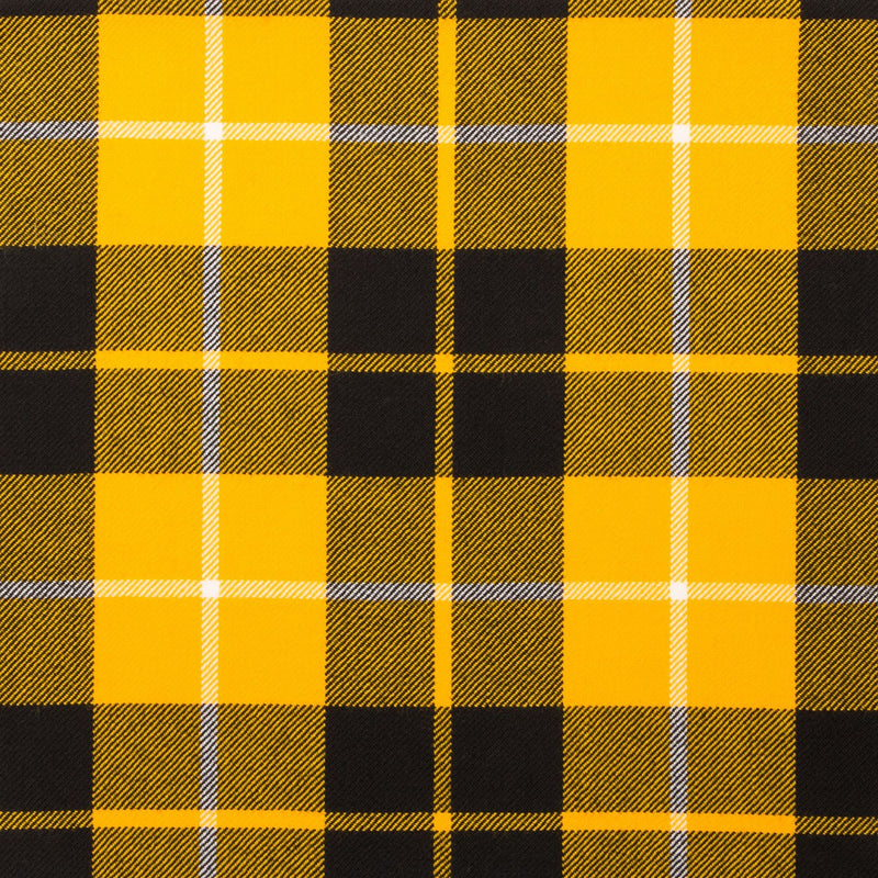 Wool Tartan Tie with Clan Crest Clip