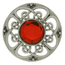Antique Culloden Plaid Brooch