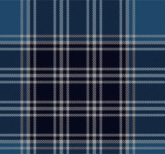 Custom made Shetland Tweed and Tartan Poncho