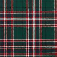 Square Tartan Pin Badge