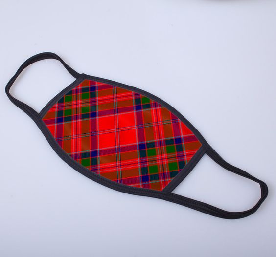 MacGillivray Tartan Printed Face Mask