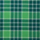 Wool Tartan Tie with Clan Crest Clip