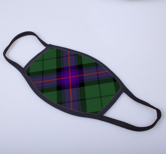 Armstrong Tartan Printed Face Mask