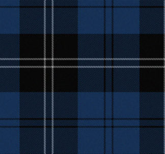 Square Tartan Pin Badge