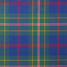 Lightweight Tartan Material 10oz Wool