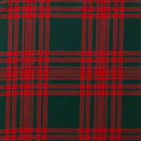 Wool Tartan Tie with Clan Crest Clip