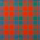 Square Tartan Pin Badge