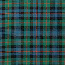 Bagpipe Pin Badge With Tartan Insert