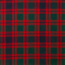 Wool Tartan Tie with Clan Crest Clip