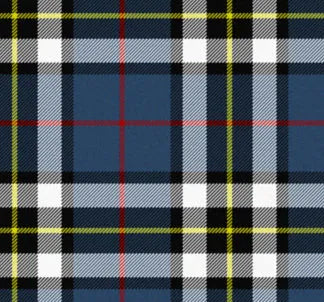 Tartan Handfasting Ribbon - Pointed