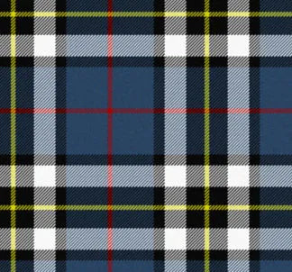 Tartan Handfasting Ribbon - Pointed