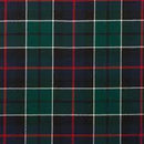 Wool Tartan Tie with Clan Crest Clip