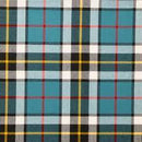 Wool Tartan Tie with Clan Crest Clip