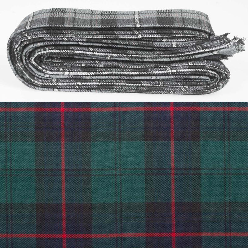 Wool Strip Ribbon in Armstrong Modern Tartan - 5 Strips, Choose your Width