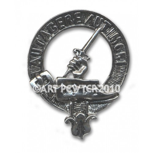 Barclay Pewter Clan Crest Buckle For Kilt Belts