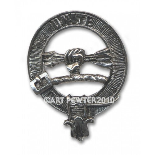 Brodie Clan Crest Badge in Pewter