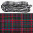 Wool Strip Ribbon in Buchan Tartan - 5 Strips, Choose your Width, ideal for weddings and decorative projects.