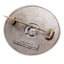 Scottish Clan Crest Saltire Plaid Brooch