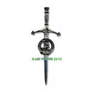 Clan Crest Pewter Kilt Pin with MacAulay Crest