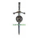 Clan Crest Pewter Kilt Pin with MacFie Crest