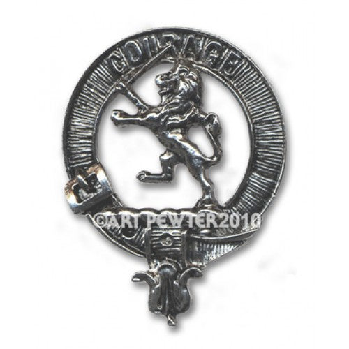 Cumming Clan Crest Badge in Pewter
