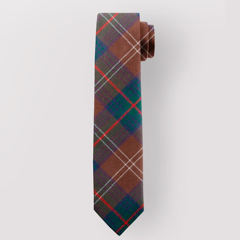 Pure Wool Tie in Chisholm Hunting Modern Tartan.