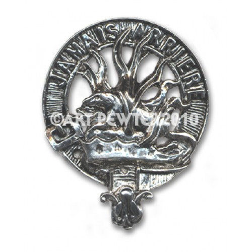 Douglas Clan Crest Badge in Pewter