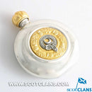 Durie Clan Crest Pewter Sporran Flask