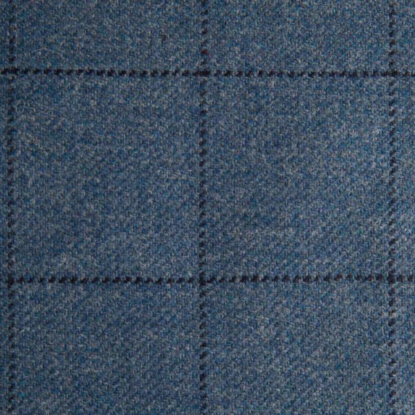 Flintstone Midnight Tweed Hand Stitched Kilt