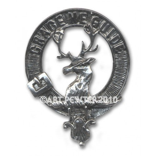 Forbes Clan Crest Badge in Pewter