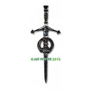 Clan Crest Pewter Kilt Pin with Ogilvie Crest