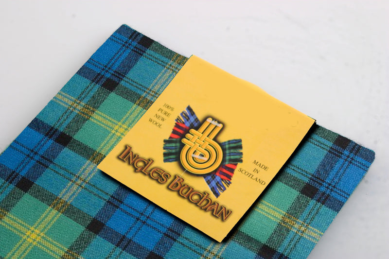 Wool Tartan Pocket Square in Gordon Old Ancient Tartan