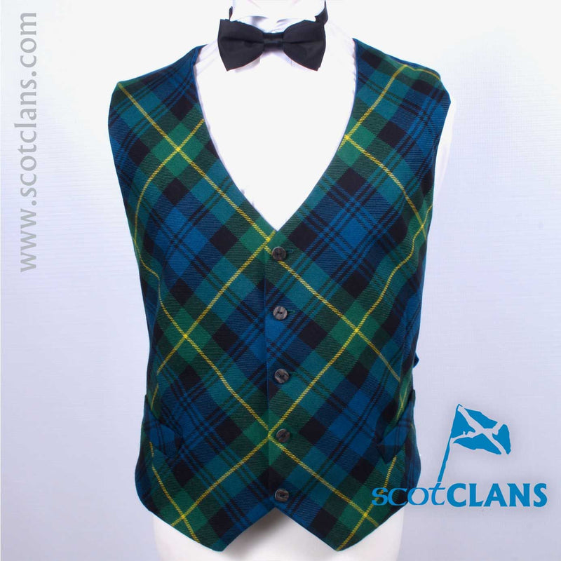 Gordon Modern Tartan Gents Waistcoat