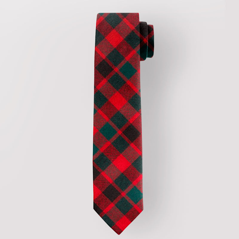 Pure Wool Tie in Gow Modern Tartan