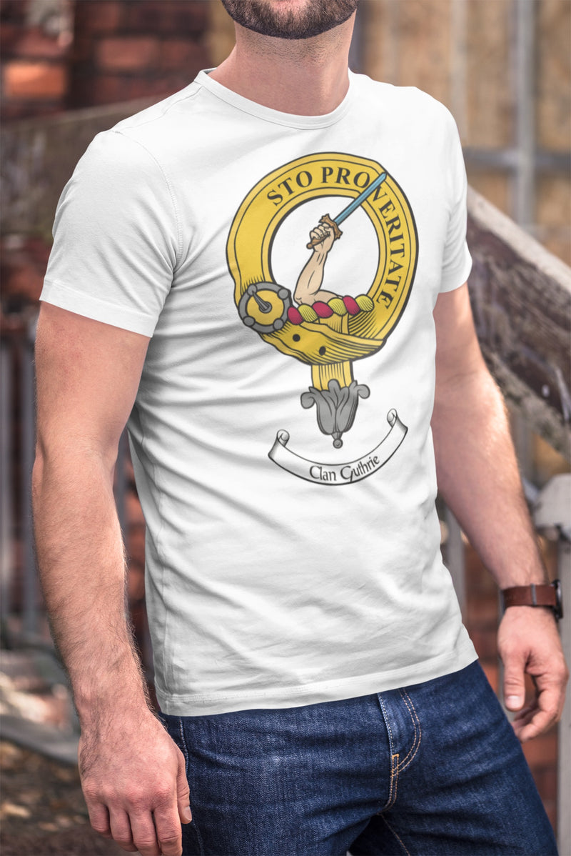 Guthrie Clan Crest Gents T Shirt
