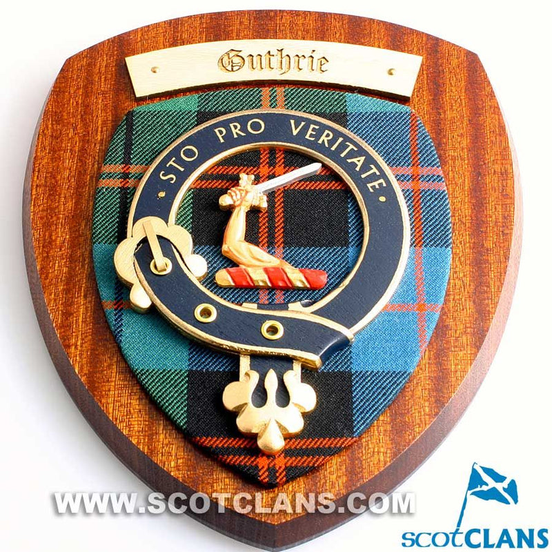 Guthrie Clan Crest Plaque