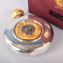 Wallace Clan Crest Pewter Sporran Flask