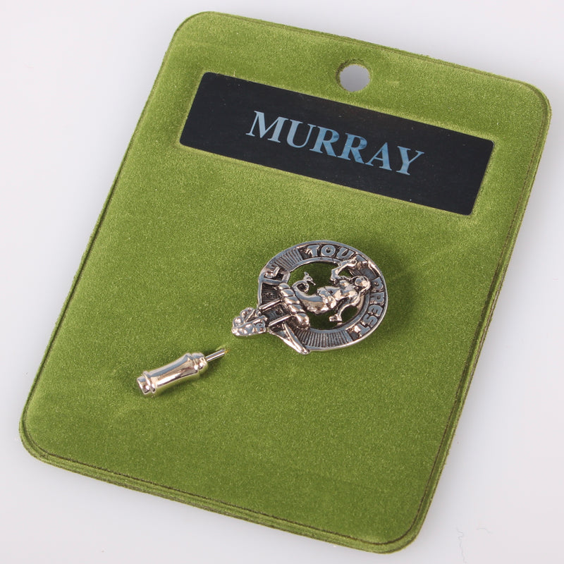 Murray Clan Crest Pewter Tie Pin