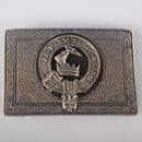 MacQuarrie Pewter Clan Crest Buckle For Kilt Belts