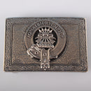 Cameron Pewter Clan Crest Buckle For Kilt Belts