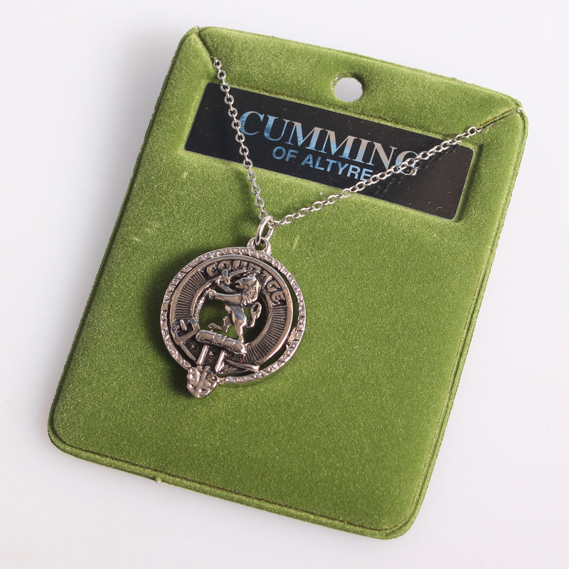 Cumming Clan Crest Pendant