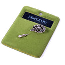 MacLeod Clan Crest Pewter Tie Pin