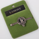Lamont Clan Crest Pewter Tie Slide