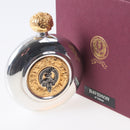 Davidson Clan Crest Pewter Sporran Flask