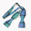 Tartan Self Tie Bow Tie - Wing Collar (100% Wool)