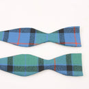 Tartan Self Tie Bow Tie - Wing Collar (100% Wool)
