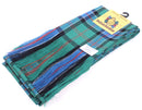 Full Length Sash in Sinclair Hunting Ancient Tartan, a stylish Scottish accessory made from 100% pure new wool, perfect for formal events and showcasing heritage.